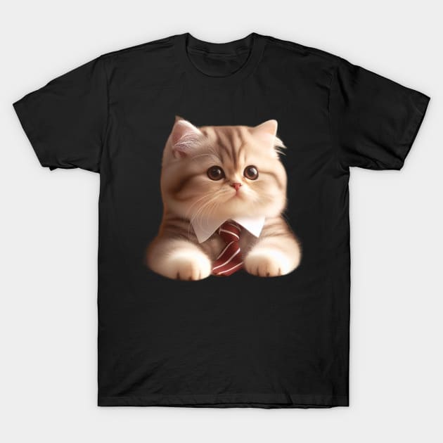 Sweet Kitty Manager T-Shirt by Divineshopy